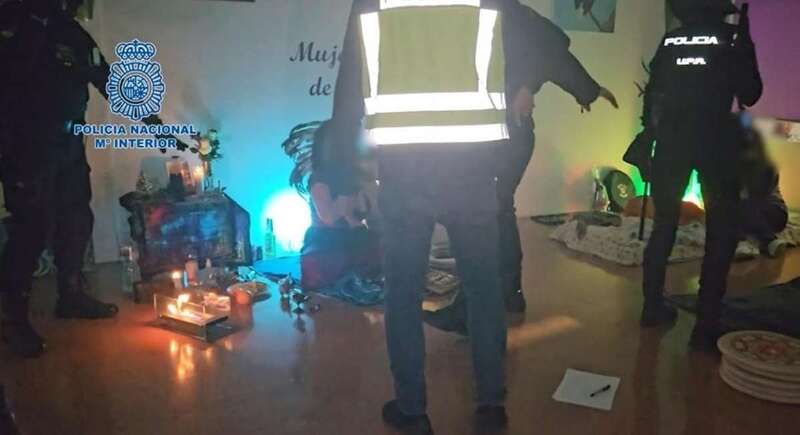 Imagen de la intervención policial/TA.